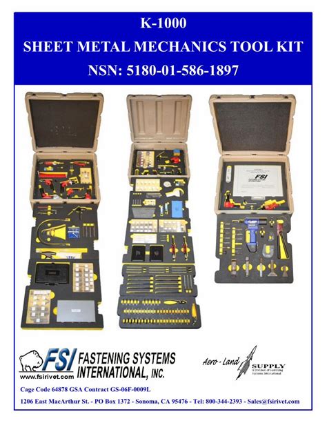 new sheet metal tools|sheet metal mechanic tool list.